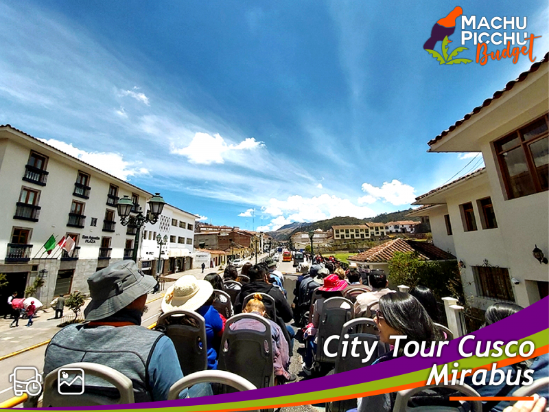 Bus Panorámico Cusco Sightseeing (03 Turnos por día)